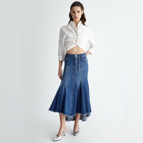 Liu Jo Long maxi denim skirt - Picture 7 of 10
